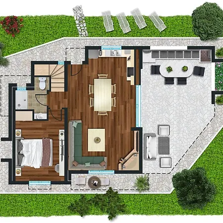 Villa Azalea Sani With Outdoor Hot Tub, Sani Luxury Collection Sani (Chalkidiki)